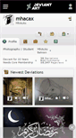 Mobile Screenshot of mhacax.deviantart.com