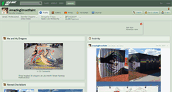 Desktop Screenshot of amazingstreetpaint.deviantart.com