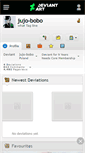 Mobile Screenshot of jujo-bobo.deviantart.com