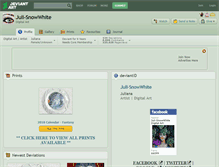 Tablet Screenshot of juli-snowwhite.deviantart.com