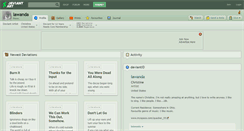 Desktop Screenshot of lawanda.deviantart.com
