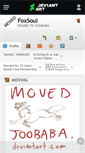 Mobile Screenshot of foxsoul.deviantart.com