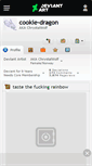 Mobile Screenshot of cookie-dragon.deviantart.com