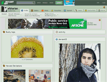 Tablet Screenshot of afsharian.deviantart.com