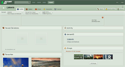 Desktop Screenshot of liatenis.deviantart.com