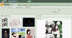 Desktop Screenshot of darkghast.deviantart.com