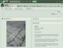 Tablet Screenshot of kehrli.deviantart.com