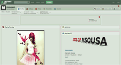 Desktop Screenshot of msousam.deviantart.com