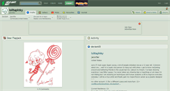 Desktop Screenshot of lolitapinky.deviantart.com