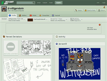 Tablet Screenshot of d-wittgenstein.deviantart.com