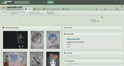 Desktop Screenshot of calamardin1405.deviantart.com