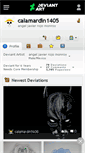Mobile Screenshot of calamardin1405.deviantart.com