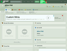 Tablet Screenshot of albion1968.deviantart.com