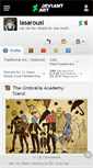 Mobile Screenshot of lasarousi.deviantart.com