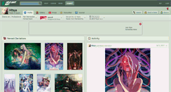 Desktop Screenshot of hitsys.deviantart.com