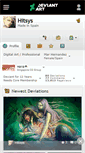 Mobile Screenshot of hitsys.deviantart.com