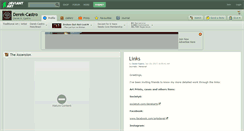 Desktop Screenshot of derek-castro.deviantart.com