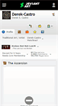 Mobile Screenshot of derek-castro.deviantart.com