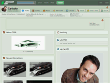 Tablet Screenshot of carloske.deviantart.com