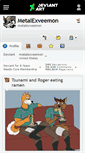 Mobile Screenshot of metalexveemon.deviantart.com