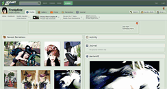 Desktop Screenshot of frostpfote.deviantart.com