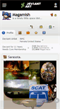 Mobile Screenshot of magamish.deviantart.com