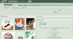 Desktop Screenshot of feliciano-italy.deviantart.com