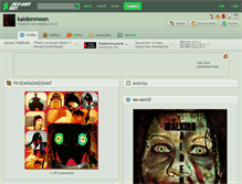 Tablet Screenshot of kaidenmoon.deviantart.com
