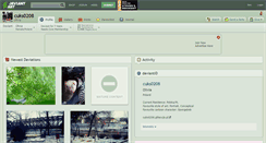 Desktop Screenshot of cuks0208.deviantart.com