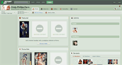 Desktop Screenshot of cindy-phillips-fav.deviantart.com