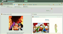 Desktop Screenshot of amaraadaswanson.deviantart.com