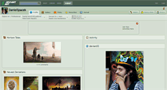 Desktop Screenshot of danielspacek.deviantart.com