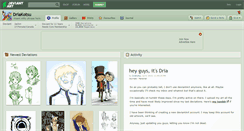 Desktop Screenshot of driakotsu.deviantart.com