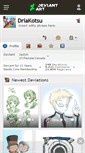 Mobile Screenshot of driakotsu.deviantart.com