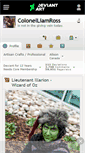 Mobile Screenshot of colonelliamross.deviantart.com
