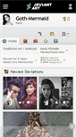 Mobile Screenshot of goth-mermaid.deviantart.com