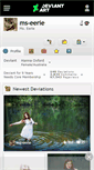 Mobile Screenshot of ms-eerie.deviantart.com