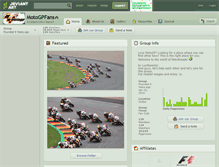 Tablet Screenshot of motogpfans.deviantart.com