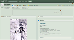 Desktop Screenshot of kinkywinky.deviantart.com