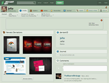 Tablet Screenshot of jefte.deviantart.com