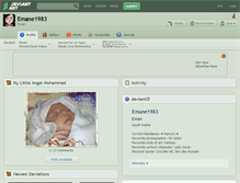 Tablet Screenshot of emane1983.deviantart.com