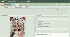 Desktop Screenshot of chiixdarkchii.deviantart.com