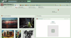 Desktop Screenshot of dark-primrose-11.deviantart.com