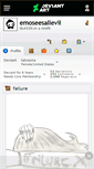 Mobile Screenshot of emoseesallevil.deviantart.com