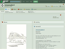 Tablet Screenshot of emoseesallevil.deviantart.com