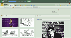 Desktop Screenshot of gillus99.deviantart.com