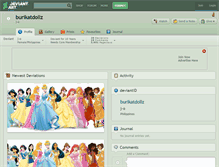 Tablet Screenshot of burikatdollz.deviantart.com