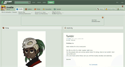 Desktop Screenshot of kwallie.deviantart.com