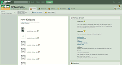 Desktop Screenshot of kiribancraze.deviantart.com