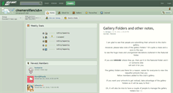 Desktop Screenshot of cinamarollfanclub.deviantart.com